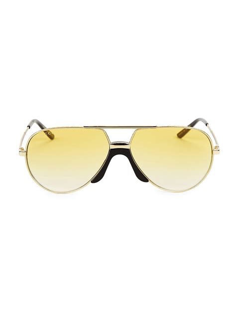 gucci 60mm aviator sunglasses.